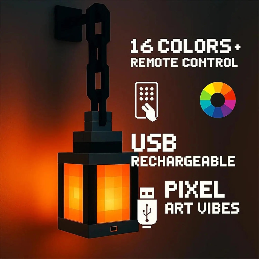 Pixel-Style Night Light,