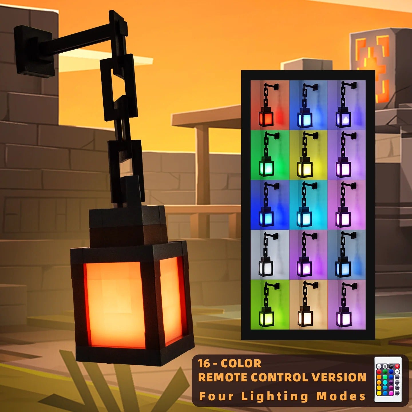 Pixel-Style Night Light,